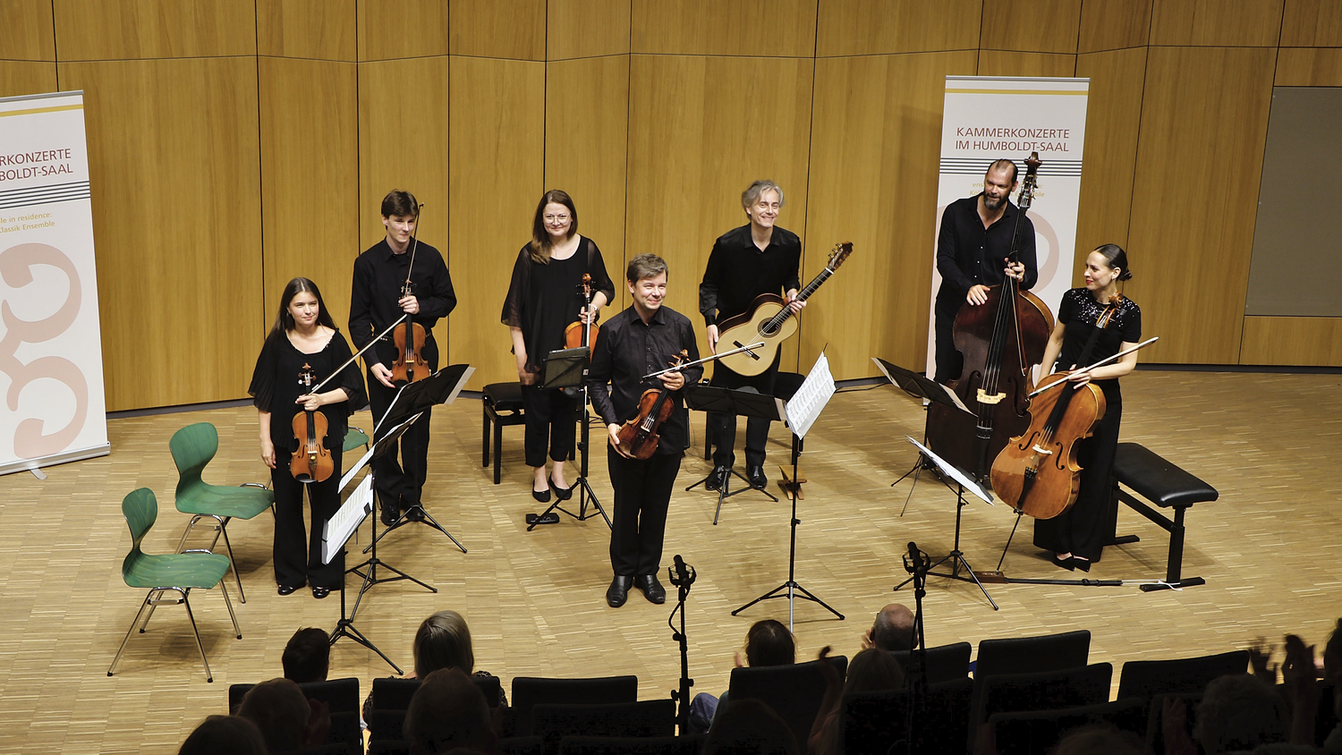 Das Kölner Klassik Ensemble im Humboldt-Kammermusiksaal Das Kölner Klassik Ensemble im Humboldt-Kammermusiksaal